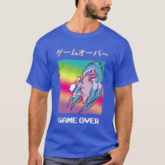 Camiseta amigos com estética de anime