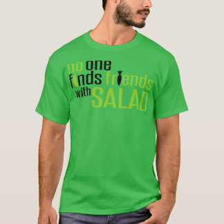 Camiseta Amigos com salada