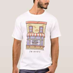 Camiseta AMIGOS™   Compro de Café de Cartoon Central Perk