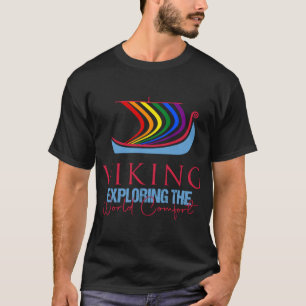Camiseta amigos confortáveis Viking