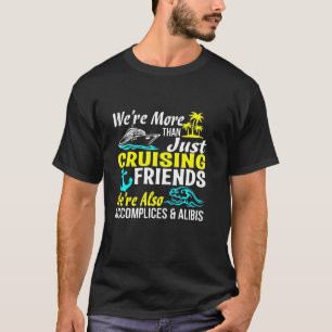 Camiseta Amigos, Cumplicidades e Alibis da Tripulação de Cr
