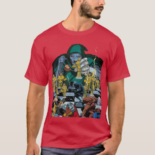 Camiseta Amigos da Capa da Edição 3 do Quadrinho Doomwar do