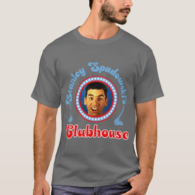 Camiseta Amigos da Casa do Clube de Stanley Spadowski (Frente)