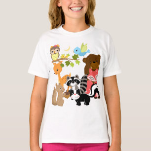Camiseta Amigos da floresta