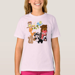 Camiseta Amigos da floresta