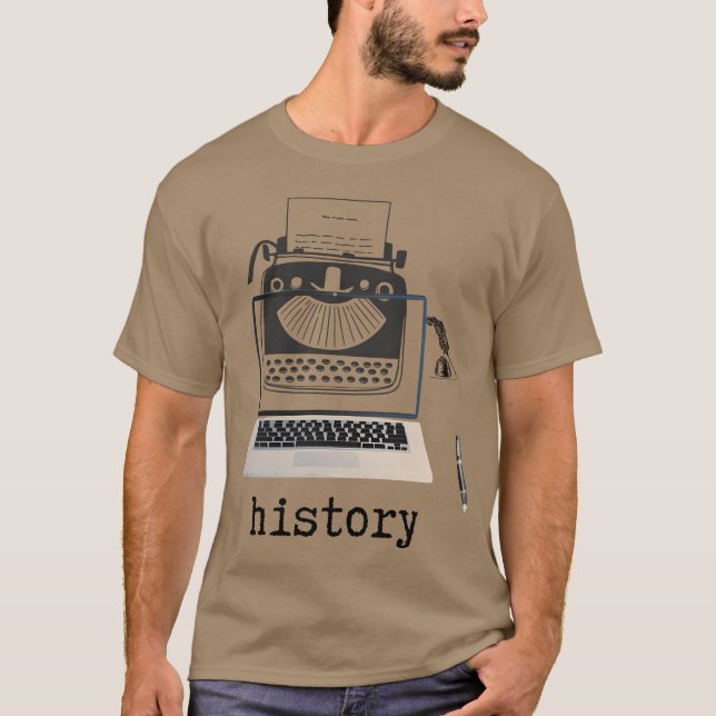 Camiseta Amigos da História Vintage (Frente)