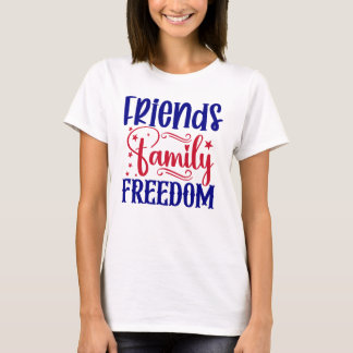 Camiseta Amigos da Liberdade Familiar