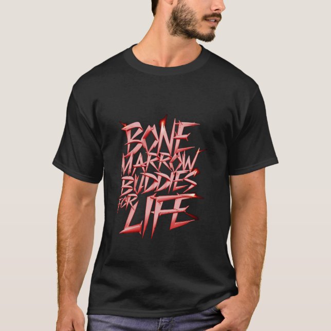Camiseta Amigos Da Medula Óssea Para A Vida - (Frente)