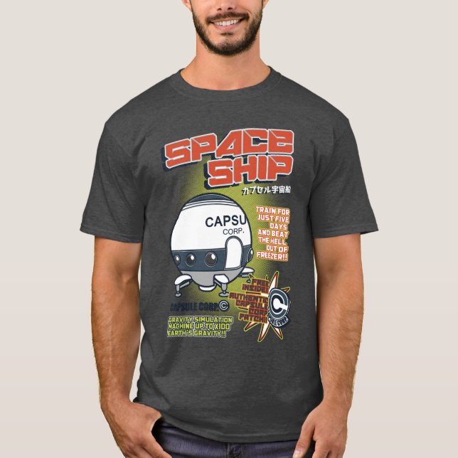 Camiseta Amigos da Nave Espacial (Frente)