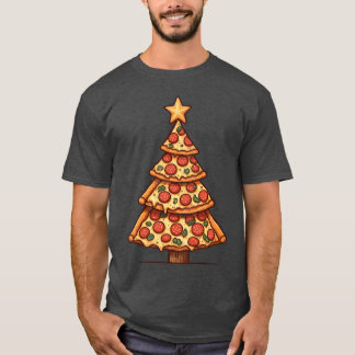 Camiseta Amigos da Pizza Christmasree