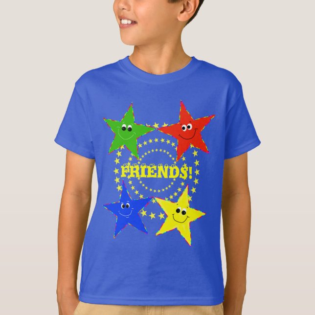 Camiseta Amigos das Estrelas (Frente)