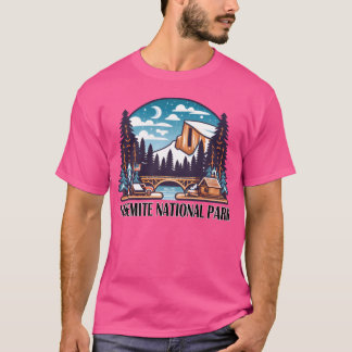 Camiseta Amigos de acampamento no Parque Nacional de Yosemi