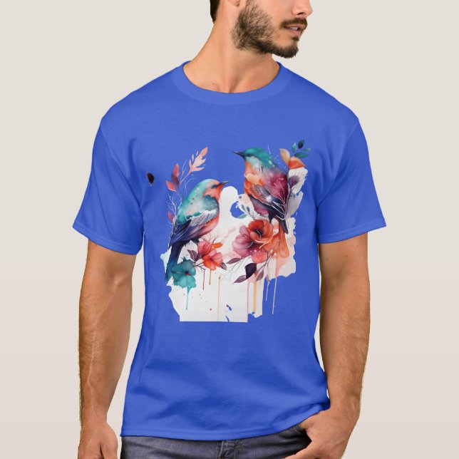 Camiseta Amigos de arte BIRDS (Frente)