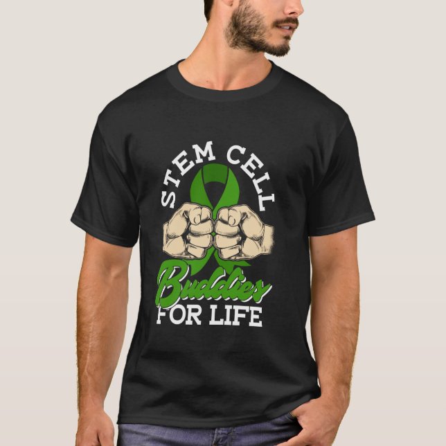 Camiseta Amigos De Células-Tronco Para A Vida - Transplante (Frente)