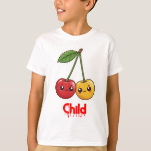 Camiseta Amigos de Cereja Impressionantes - Designs persona