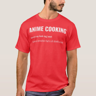 Camiseta Amigos de culinária de anime