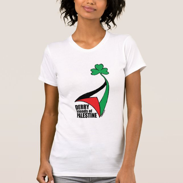 Camiseta Amigos de Derry de Palestina (Frente)