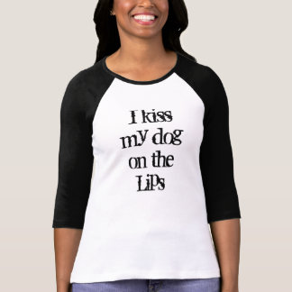 Camiseta Amigos de great dane eu beijo meu cão nos lábios