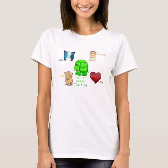 Camiseta Amigos de Laura e naturalmente de t-shirt das (Frente)