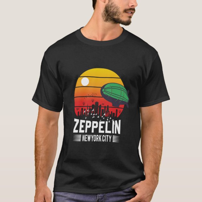 Camiseta Amigos de Led Zeppelin na cidade de Nova York (Frente)