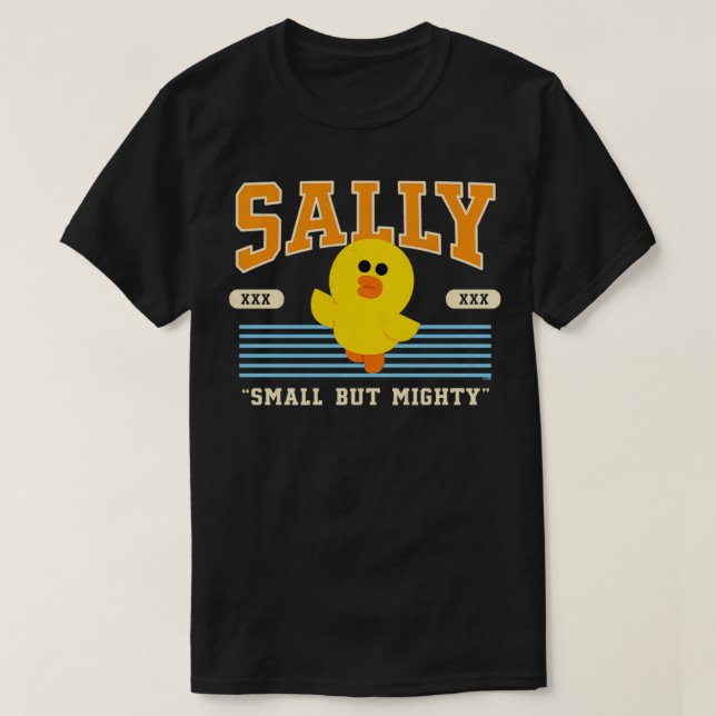 Camiseta Amigos de Linha Sally Pequena Mas Poderosa Pullo A (Frente do Design)