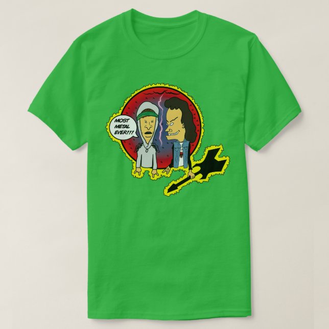 Camiseta Amigos de Metal Pesado (Frente do Design)