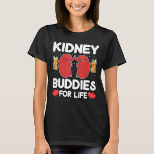 Camiseta Amigos De Rim Para A Dádiva De Órgãos De Vida Sens