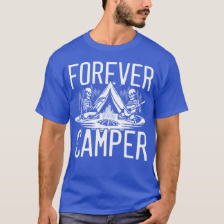 Camiseta Amigos de Roupa de Camper para sempre em Camp vint