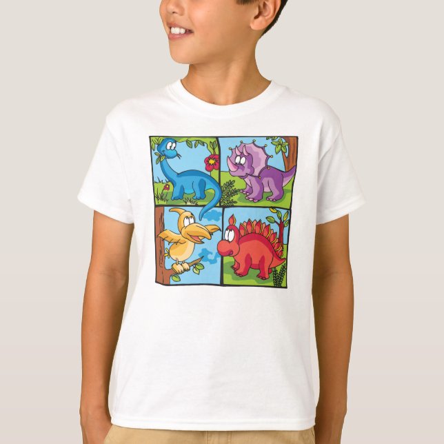 Camiseta Amigos Dino (Frente)