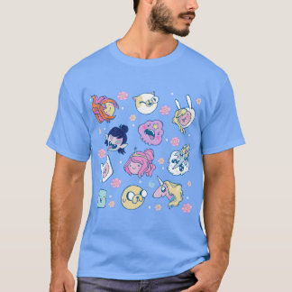 Camiseta Amigos do Adventureime 1 amiga garota