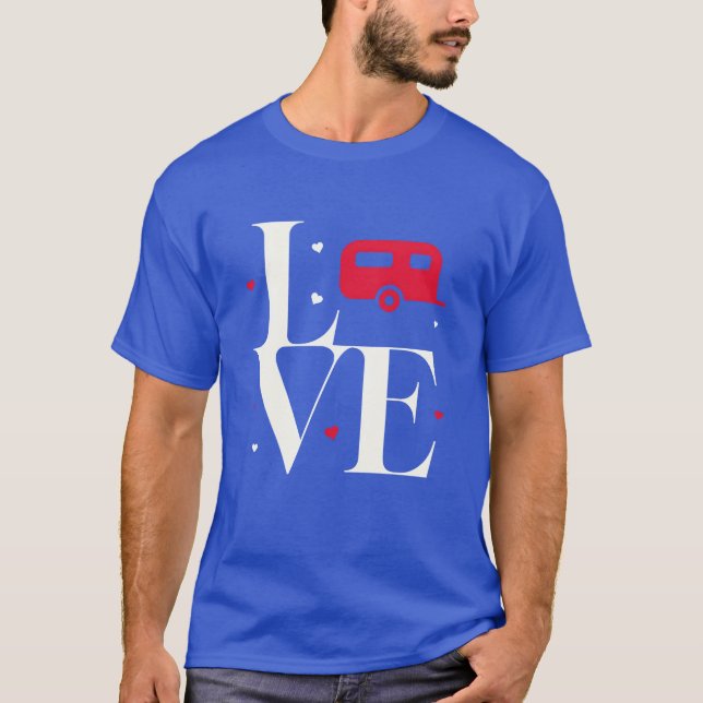 Camiseta Amigos do amor de camping (Frente)