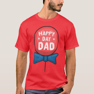 Camiseta Amigos do autocolante do dia do pai