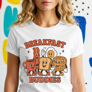 Camiseta Amigos do café da manhã