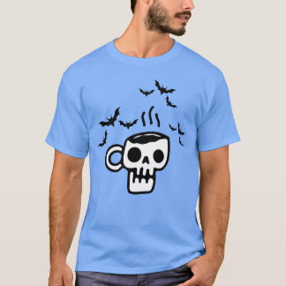Camiseta Amigos do Café de Halloween Spooky