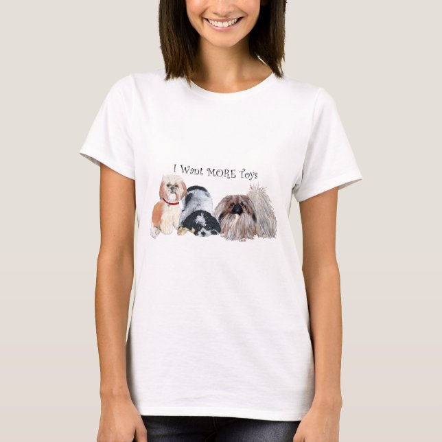 Camiseta Amigos do Cão Pequinês (Frente)