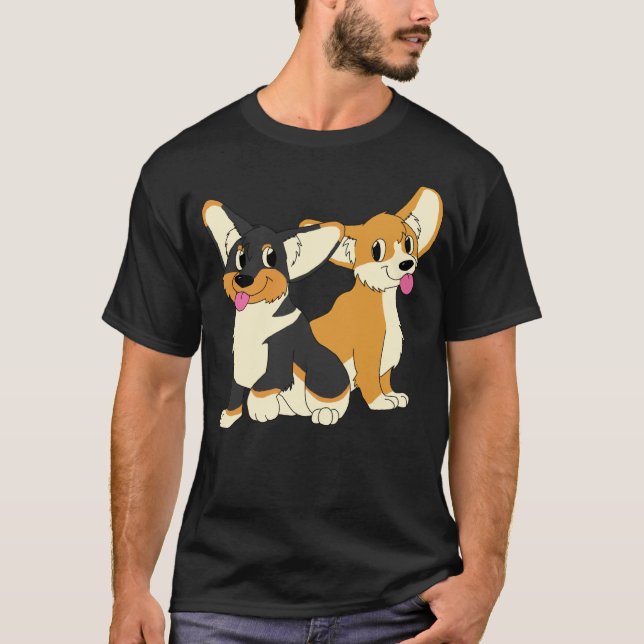 Camiseta Amigos do Corgi (Frente)