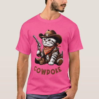 Camiseta Amigos do Cowpoke Cat