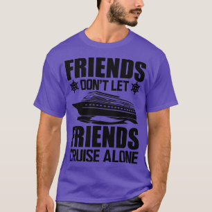 Camiseta Amigos do cruzeiro não deixam amigos cruzarem sozi