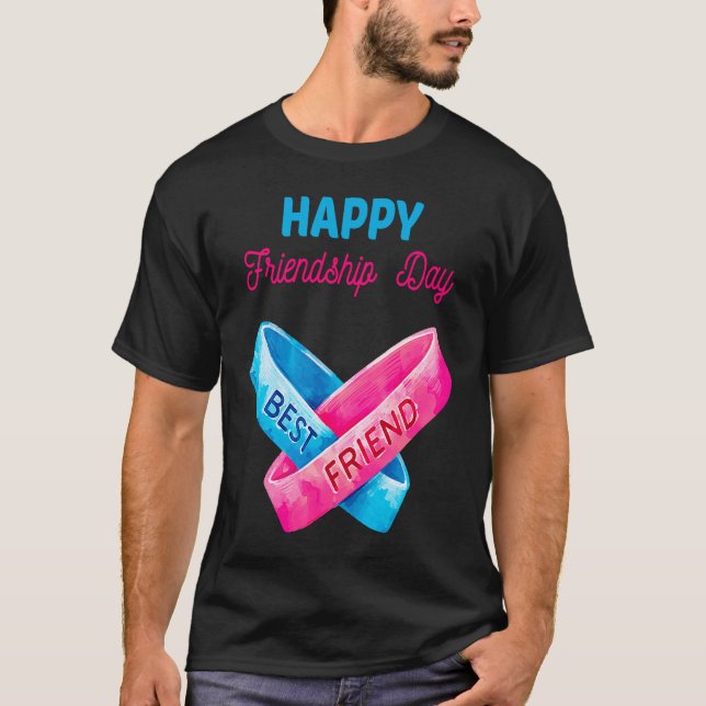 Camiseta Amigos do Dia da Amizade (Frente)