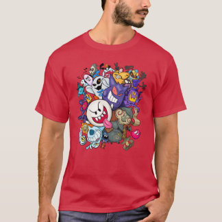 Camiseta Amigos do Doodle de jogos amigo