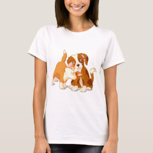 Camiseta Amigos do gato e do cão