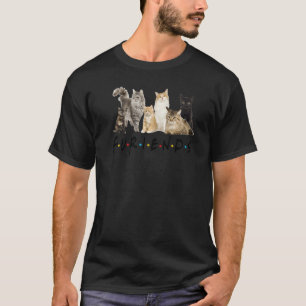 Camiseta Amigos do Gato Furiends Gato Lindos Gatinhos Gato