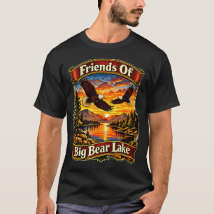 Camiseta Amigos do Grande Lago da Califórnia Águia Jackie
