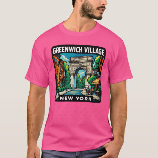 Camiseta amigos do Greenwich Village