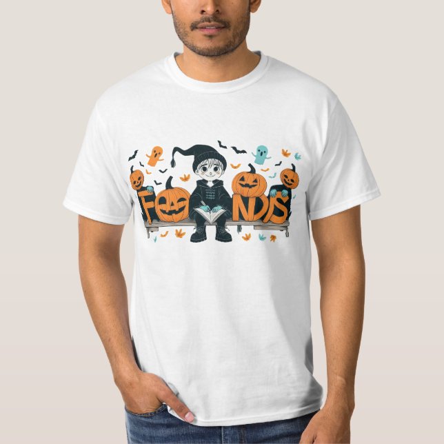 Camiseta amigos do halloween (Frente)