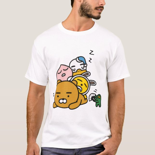 Camiseta Amigos do Kakaotalk (Zzzz) (Frente)