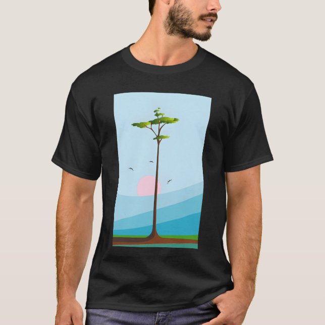 Camiseta Amigos do nascer do sol (Frente)