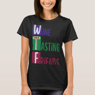 Camiseta Amigos do Provando de Vinho Wtf