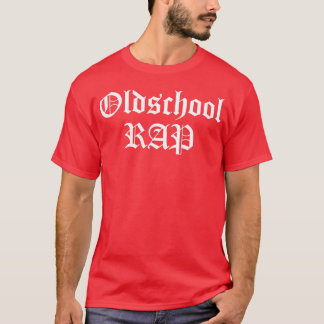 Camiseta amigos do rap antigo