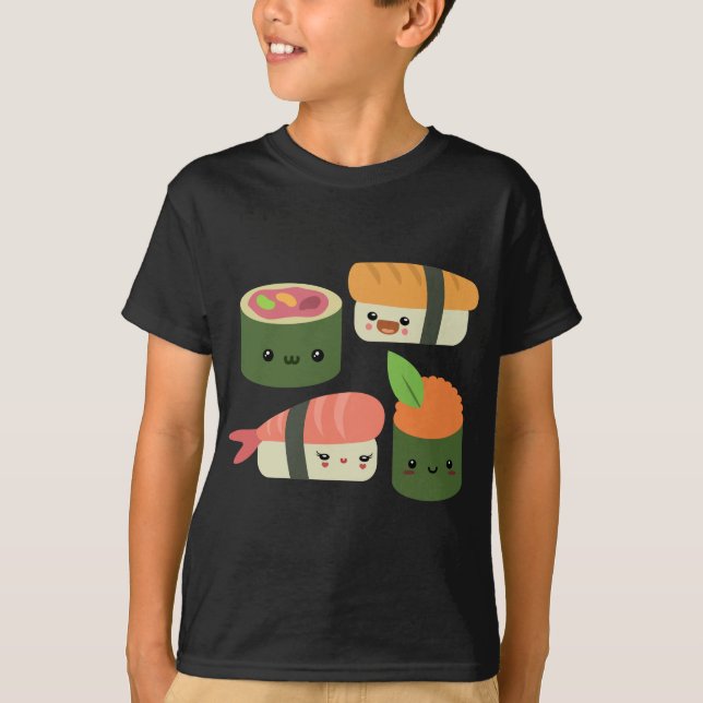 Camiseta Amigos do sushi (Frente)